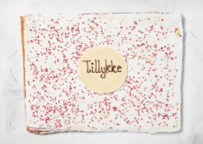 Hindbærsnitte kagemand/kone 