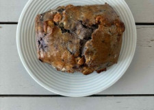 Blåbær scones m/ hvid chokolade