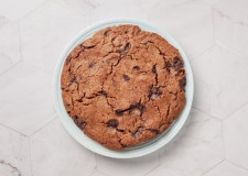 Cookies med mørk chokolade