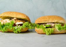Sandwich med hjemmerørt tunmousse 